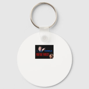 Kamala You're Fired! Sticker Key Ring