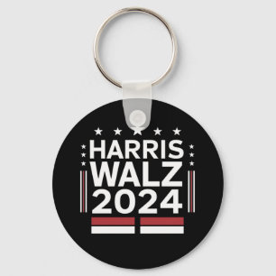 KamalaHarris TimWaltz 2024  Key Ring