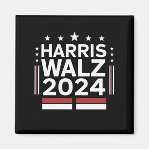 KamalaHarris TimWaltz 2024  Magnet