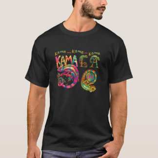KamalaOn Election Vote Chameleon Funny Quote Kamal T-Shirt