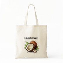 KAMALA'S COCONUT TOTE