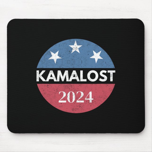 Kamalost Kamala Lost 2024 Election Trump Won 47th  Mouse Mat (Front)