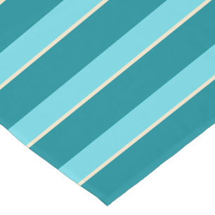 Kamaole Hawaiian Coordinate Beach Stripe Short Table Runner