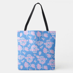 Kamaole Hawaiian Protea Tropical Floral Beach Bag
