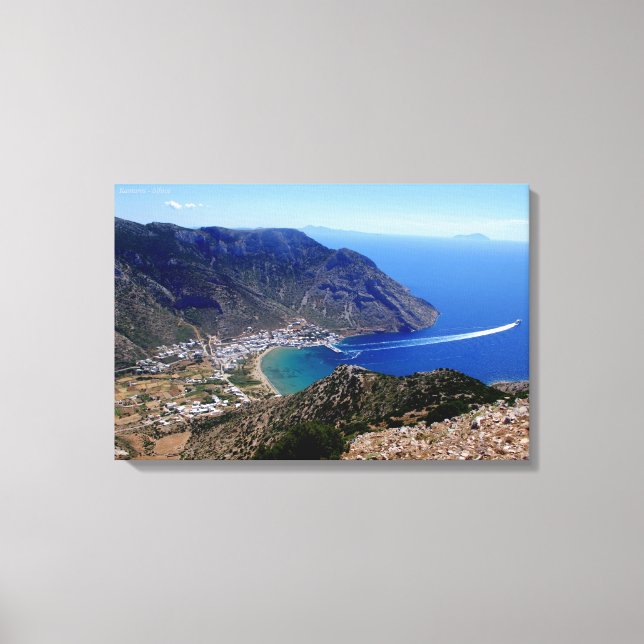 Kamares – Sifnos Canvas Print (Front)