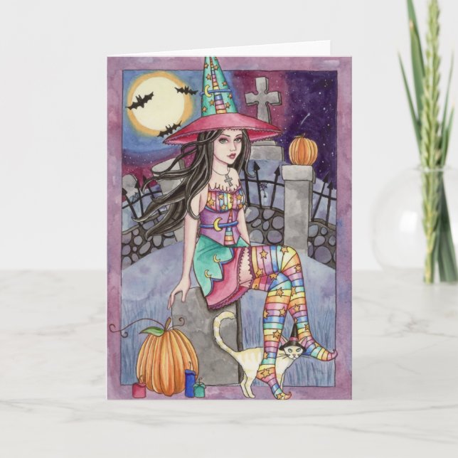 Kamaria - Rainbow Witch Card (Front)