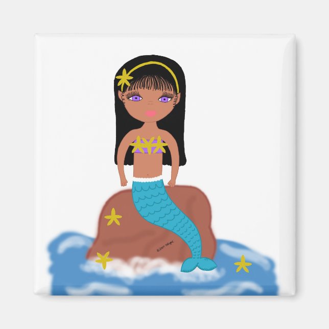 Kamaria the Mermaid Magnet (Front)
