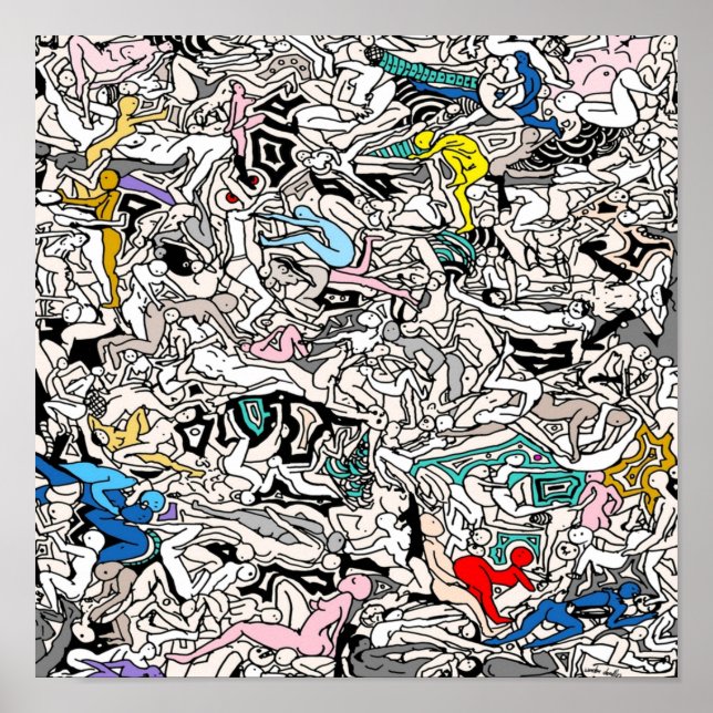 Kamasutra LOVE Doodle Poster (Front)