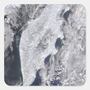 Kamchatka Peninsula, Eastern Russia 2 Square Sticker