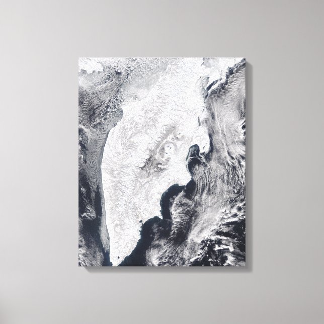 Kamchatka Peninsula, Eastern Russia Canvas Print (Front)
