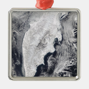 Kamchatka Peninsula, Eastern Russia Metal Tree Decoration