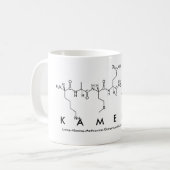 Kamelia peptide name mug (Front Left)