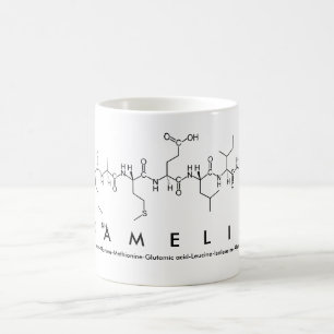Kamelia peptide name mug