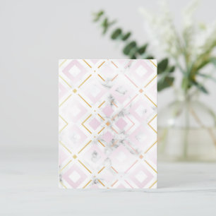 Kamelia’s Geometric Pattern 4 Holiday Postcard
