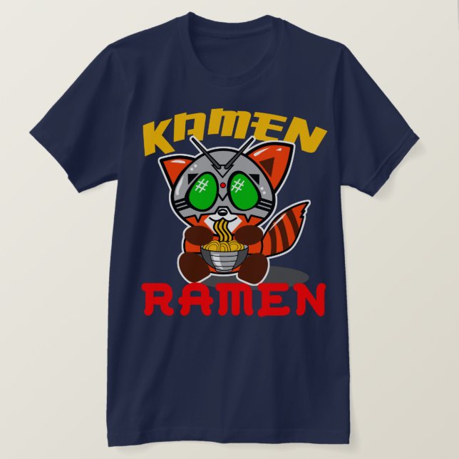KAMEN RAMEN RED PANDA TEE (Design Front)