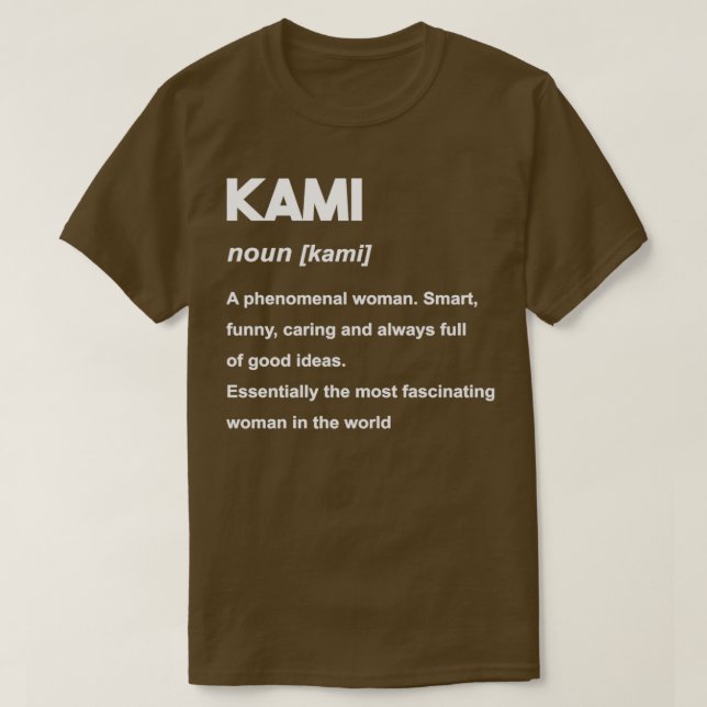 Kami 11 T-Shirt (Design Front)