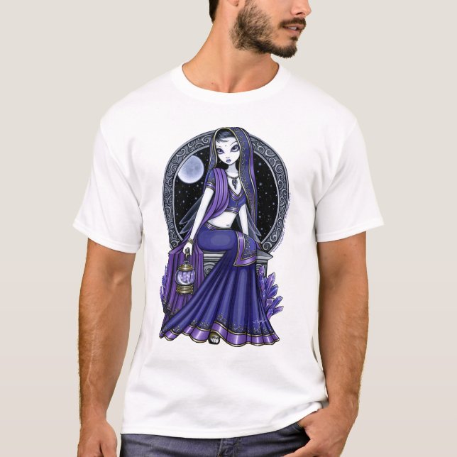 "Kami" Purple Moon Sari Fairy Top (Front)