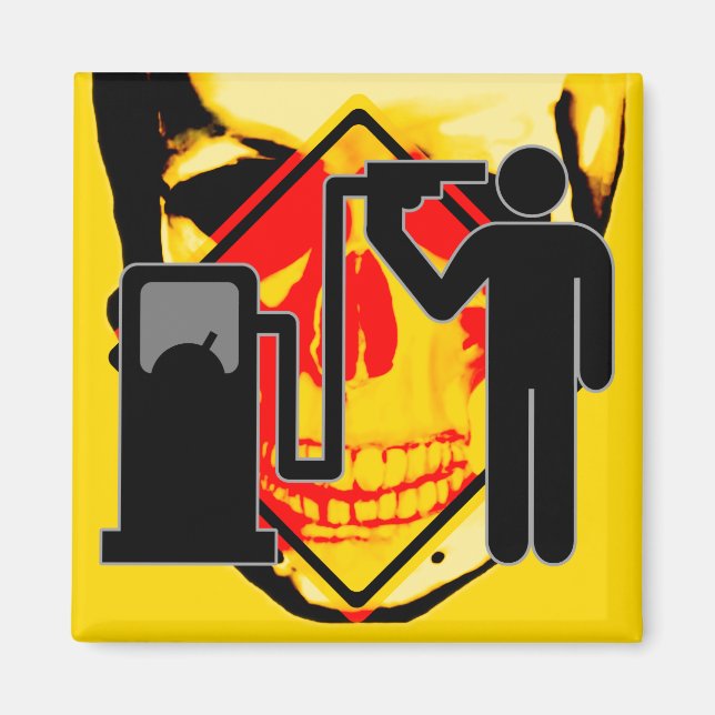 Kamikaze fuel addict magnet (Front)