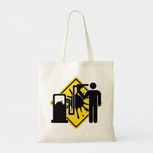 Kamikaze fuel addict tote bag
