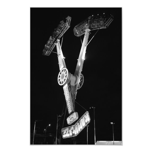 Kamikaze: The Last Ride (B&W) Photo Print (Front)