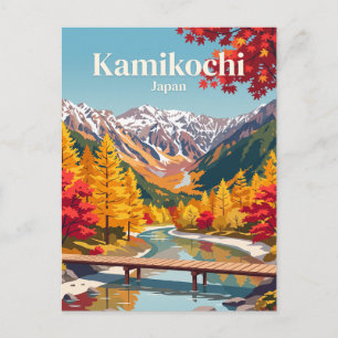 Kamikochi, Japan Postcard