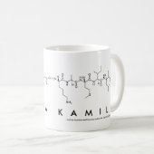 Kamila peptide name mug (Front Right)