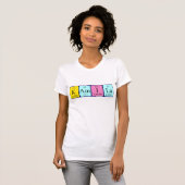 Kamila periodic table name shirt (Front Full)