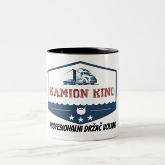 Kamion King Šolja Two-Tone Coffee Mug