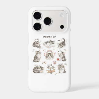 Kamkam's Day Cute Tabby Kitten Stickers