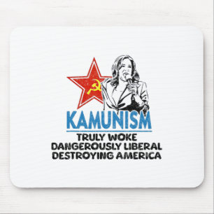 Kammunism Anti Kamala Vote Trump 2024 Funny Politi Mouse Mat