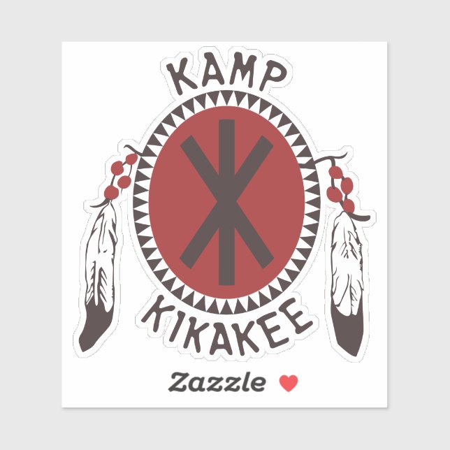 Kamp Kikakee Ernest Goes to Camp inspired sticker (Sheet)