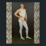 Kampf - The Performer, the artist 1907 - Poster<br><div class="desc">Painting 'The Performer' by German Impressionist painter Arthur Kampf (1907) on display in the Alte Nationalgalerie (Old National Gallery) in Berlin,  Germany.
Photo by ©Kardemumma Design
Visit my shop at www.zazzle.com/store/kardemummadesign</div>