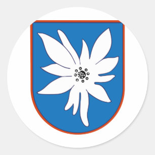 Kampfgeschwader 51 Edelweis Classic Round Sticker