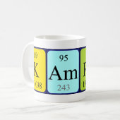 Kamren periodic table name mug (Front Left)