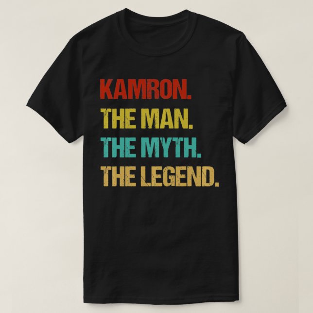 Kamron The Man The Myth The Legend Pullover  (Design Front)