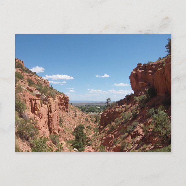 Kanab, Utah as seen from Squaw Trail Postcard (Front)