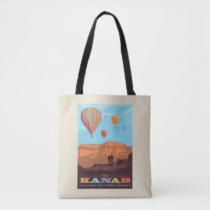 Kanab, Utah   Balloons And Tunes Roundup Tote Bag