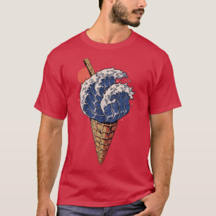 Kanagawa Ice Cream  T-Shirt