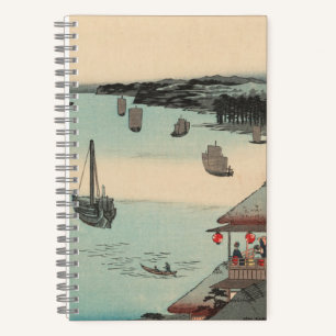 Kanagawa, Japan: Vintage Japanese Woodblock Art Notebook