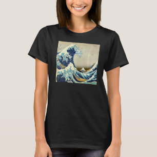 Kanagawa Japanese The Great Wave Hokusai T-Shirt