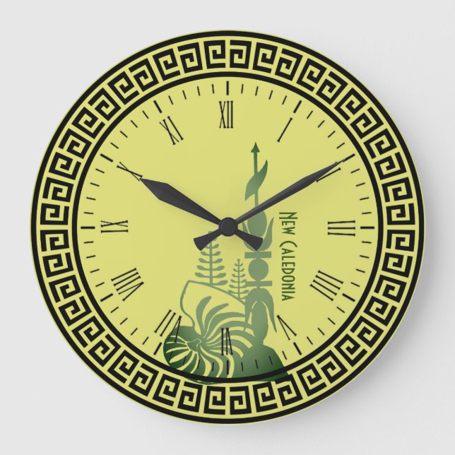 Kanak Arrow Round Wall Clock (Front)
