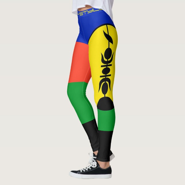 Kanak Flag Legging (Left)