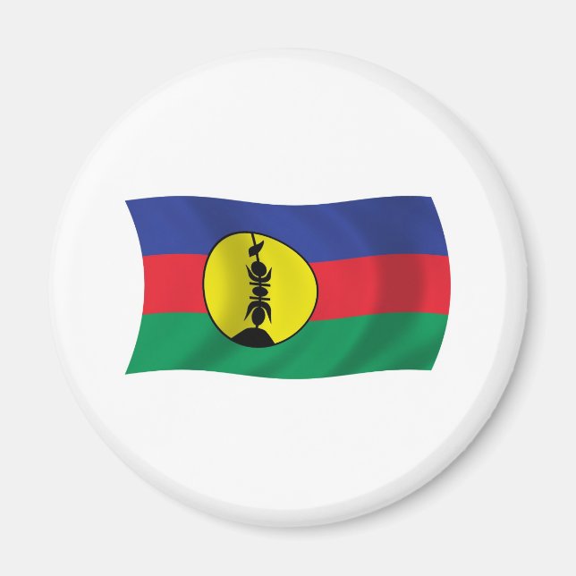 Kanak People Flag Magnet (Front)