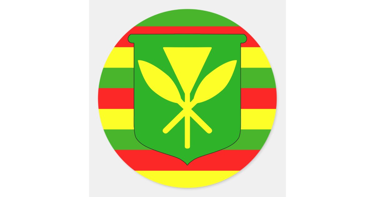 kanaka-maoli-flag-classic-round-sticker-zazzle