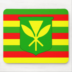 Kanaka Maoli Flag Mouse Mat