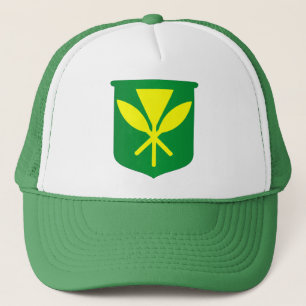 Kanaka Maoli Flag Trucker Hat