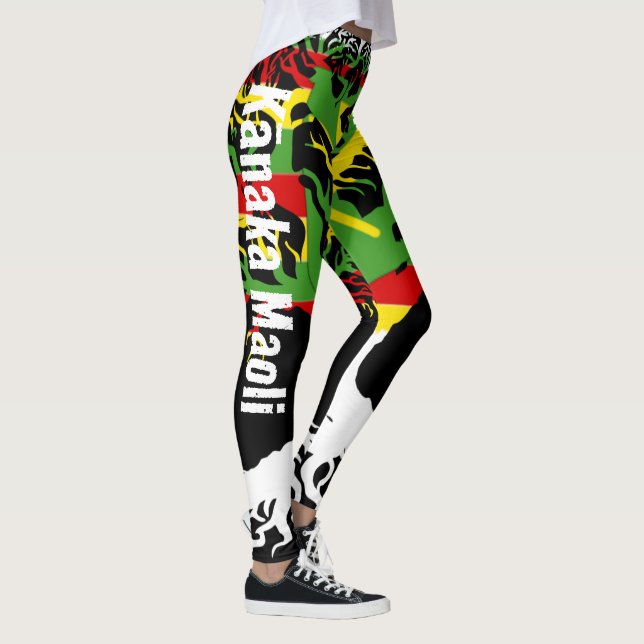 Kānaka Maoli ROOTS Leggings (Right)