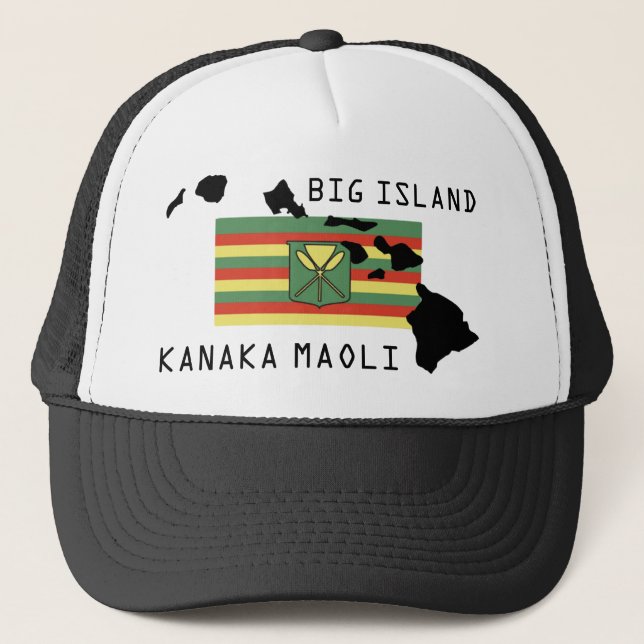 KANAKA MAOLI TRUCKER HAT (Front)