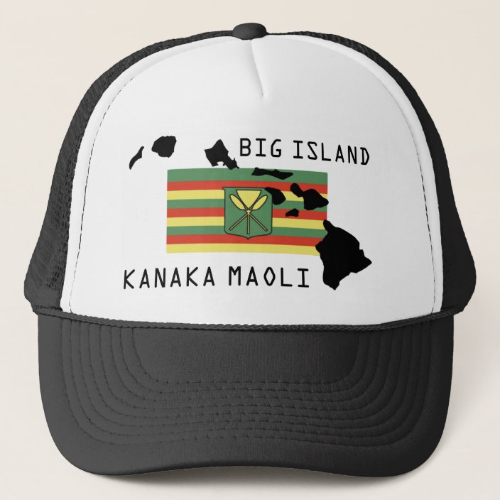KANAKA MAOLI TRUCKER HAT | Zazzle.co.uk