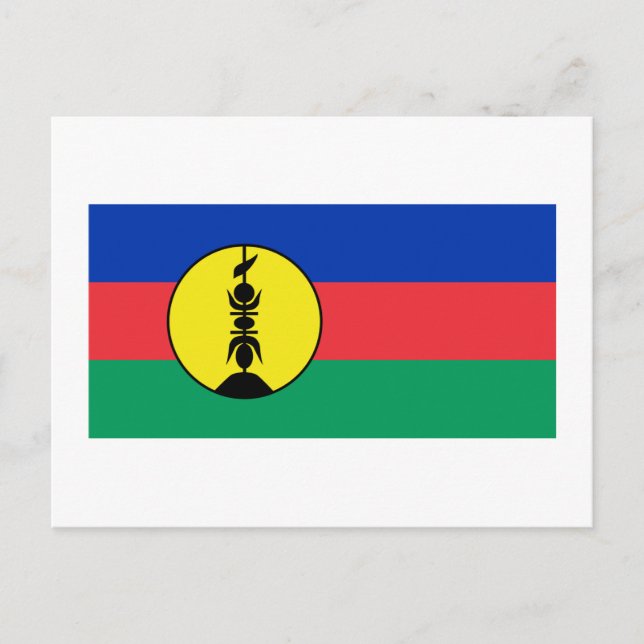 Kanaky Flag Postcard (Front)